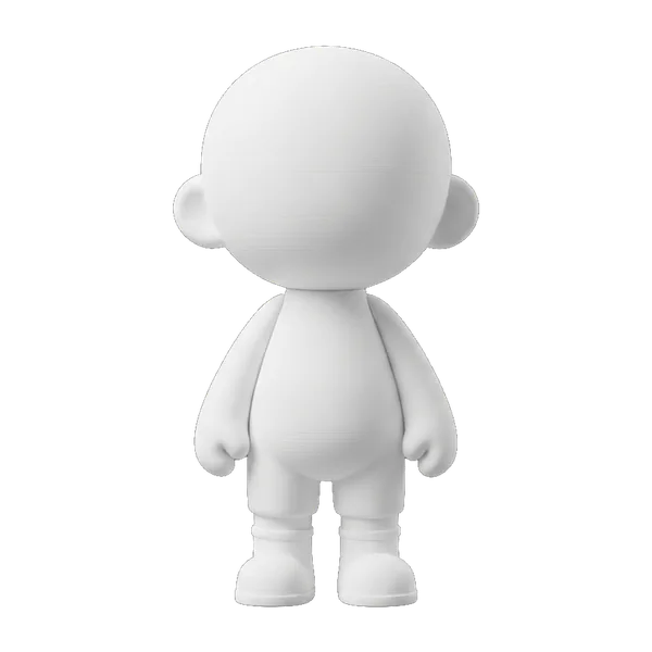 Figura impresa en Blanco